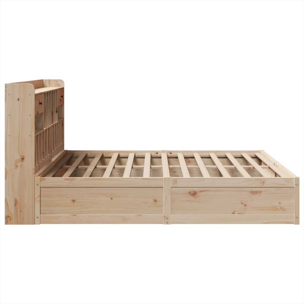 Bed Frame without Mattress 180x200 cm Super King Solid Wood Pine