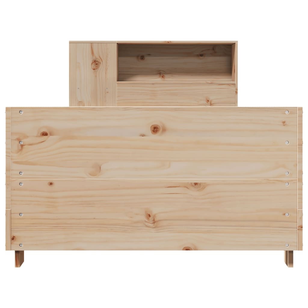Bed Frame without Mattress 90x190 cm Single Solid Wood Pine