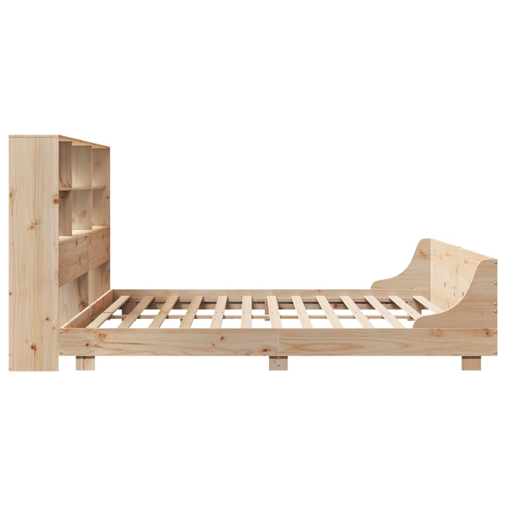 Bed Frame without Mattress 180x200 cm Super King Solid Wood Pine