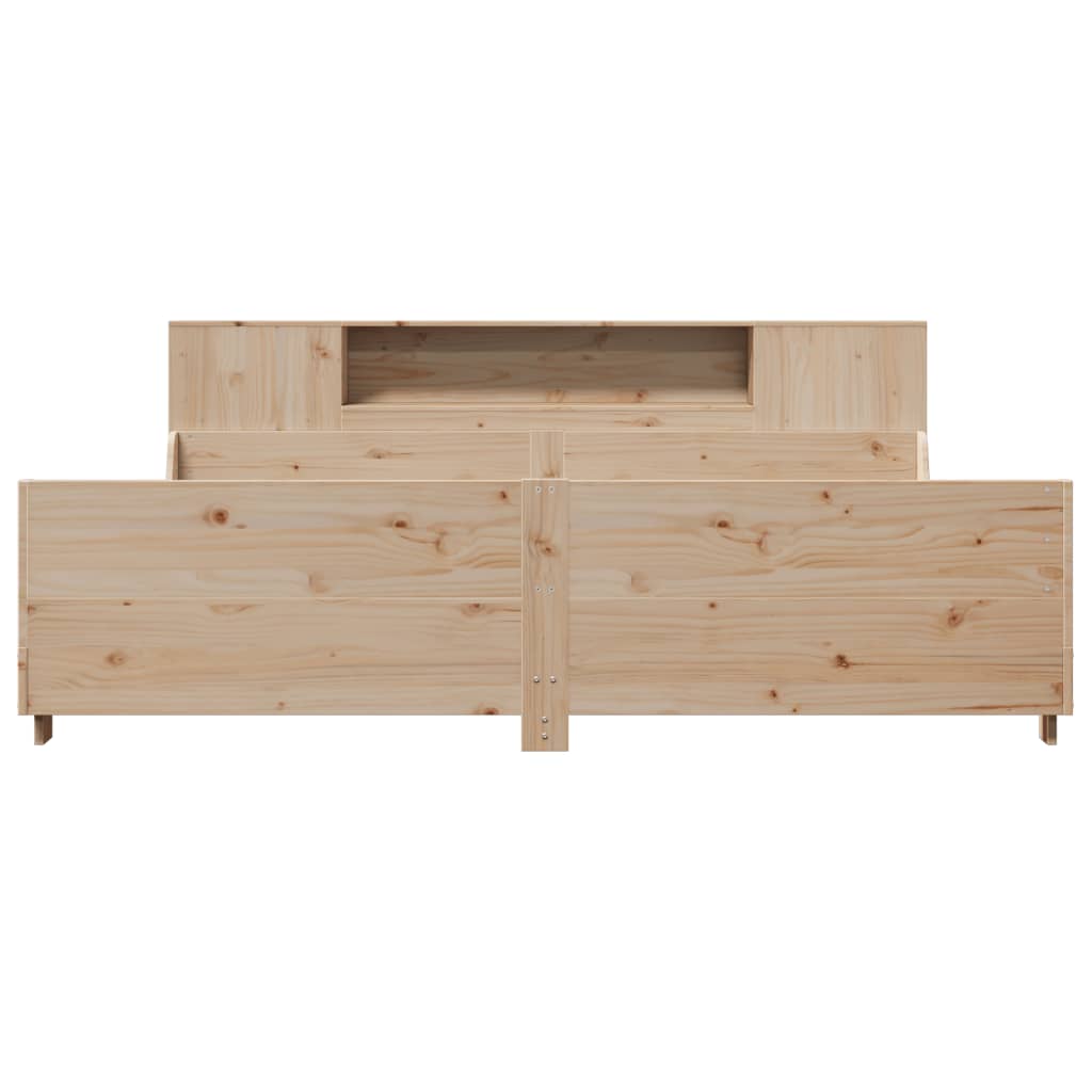 Bed Frame without Mattress 180x200 cm Super King Solid Wood Pine