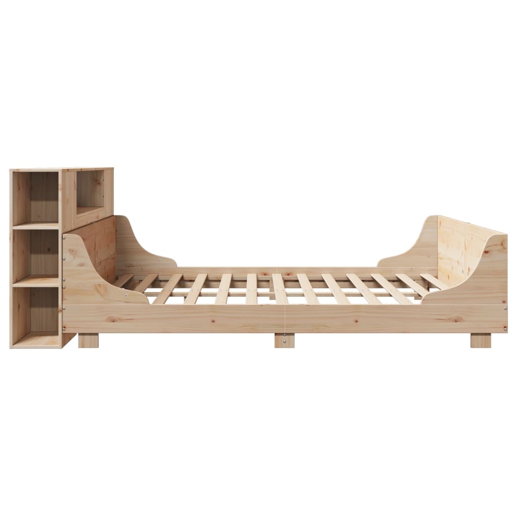 Bed Frame without Mattress 180x200 cm Super King Solid Wood Pine
