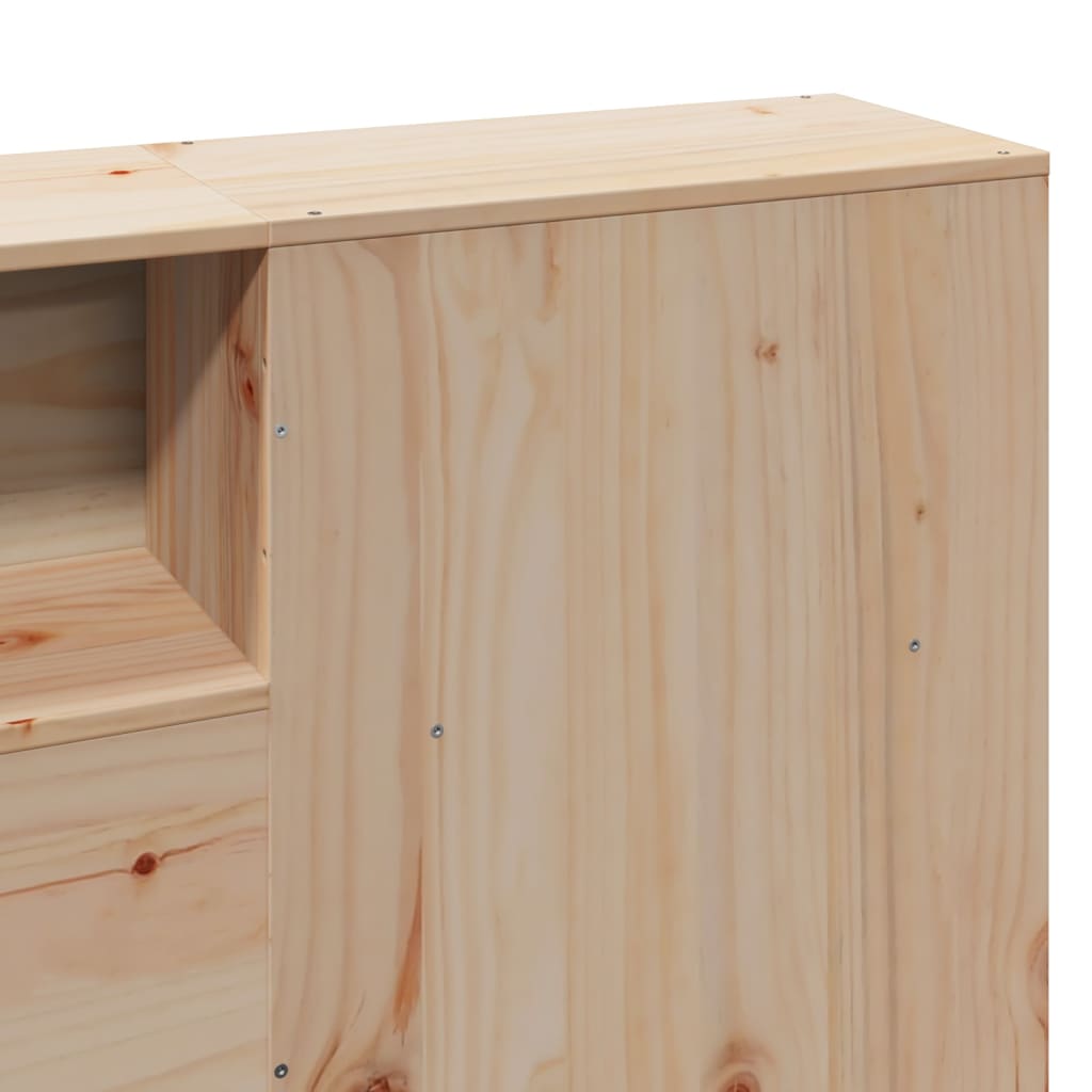 Bed Frame without Mattress 180x200 cm Super King Solid Wood Pine