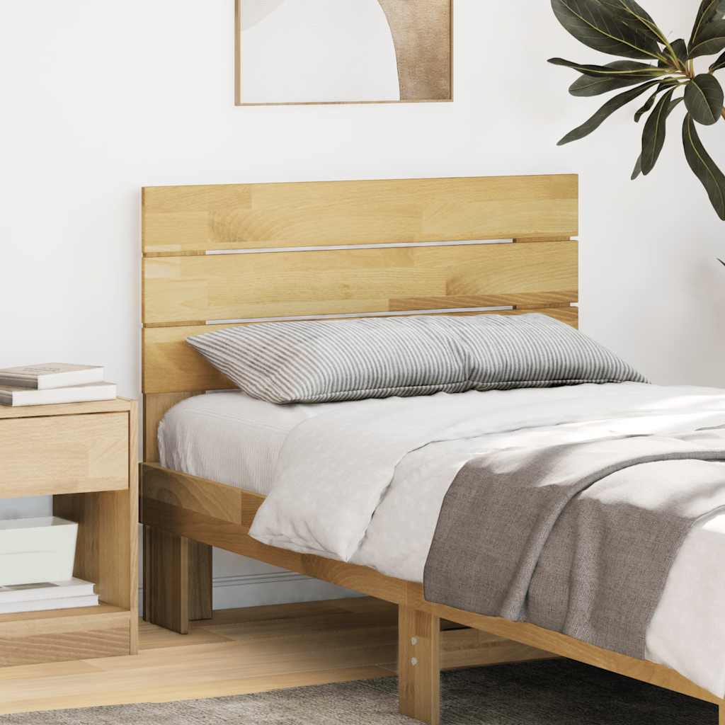 Headboard 75 cm Solid Wood Oak