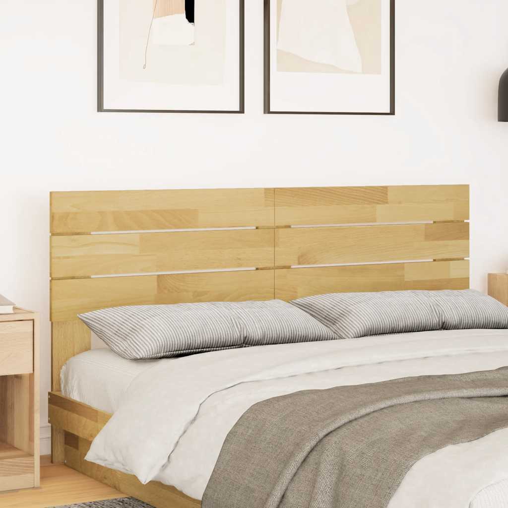 Headboard 150 cm Solid Wood Oak