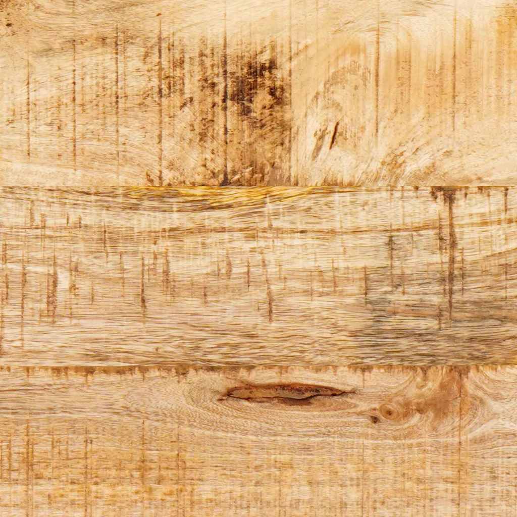 Console Table with Drawer 2 pcs Brown Solid rough mango wood