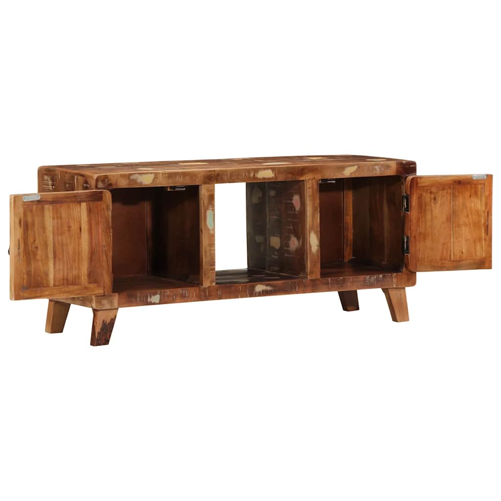 TV Cabinet 105x46x32 cm Solid Wood Reclaimed