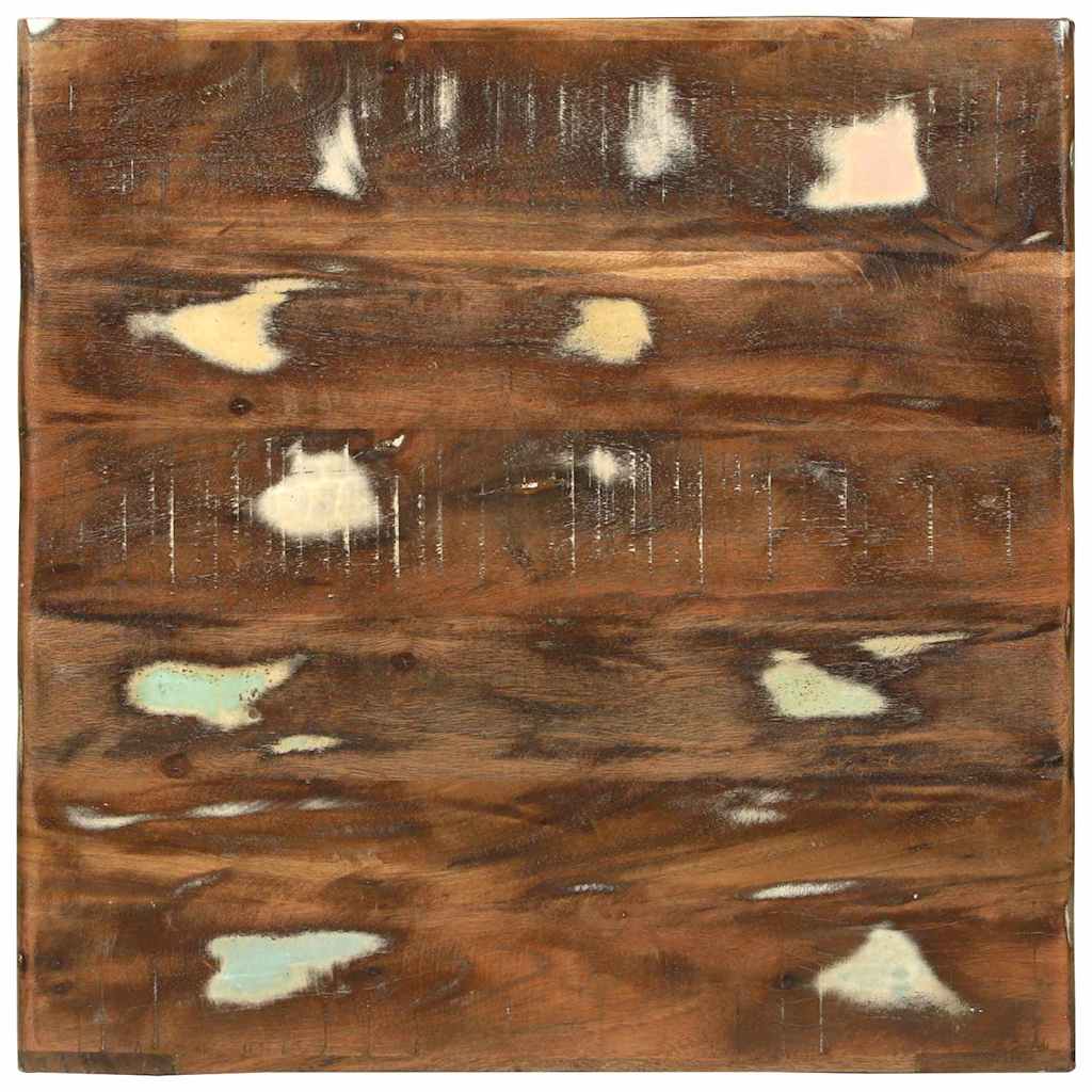 Coffee Table Multicolour 50 x 50 x 35 cm Solid reclaimed wood