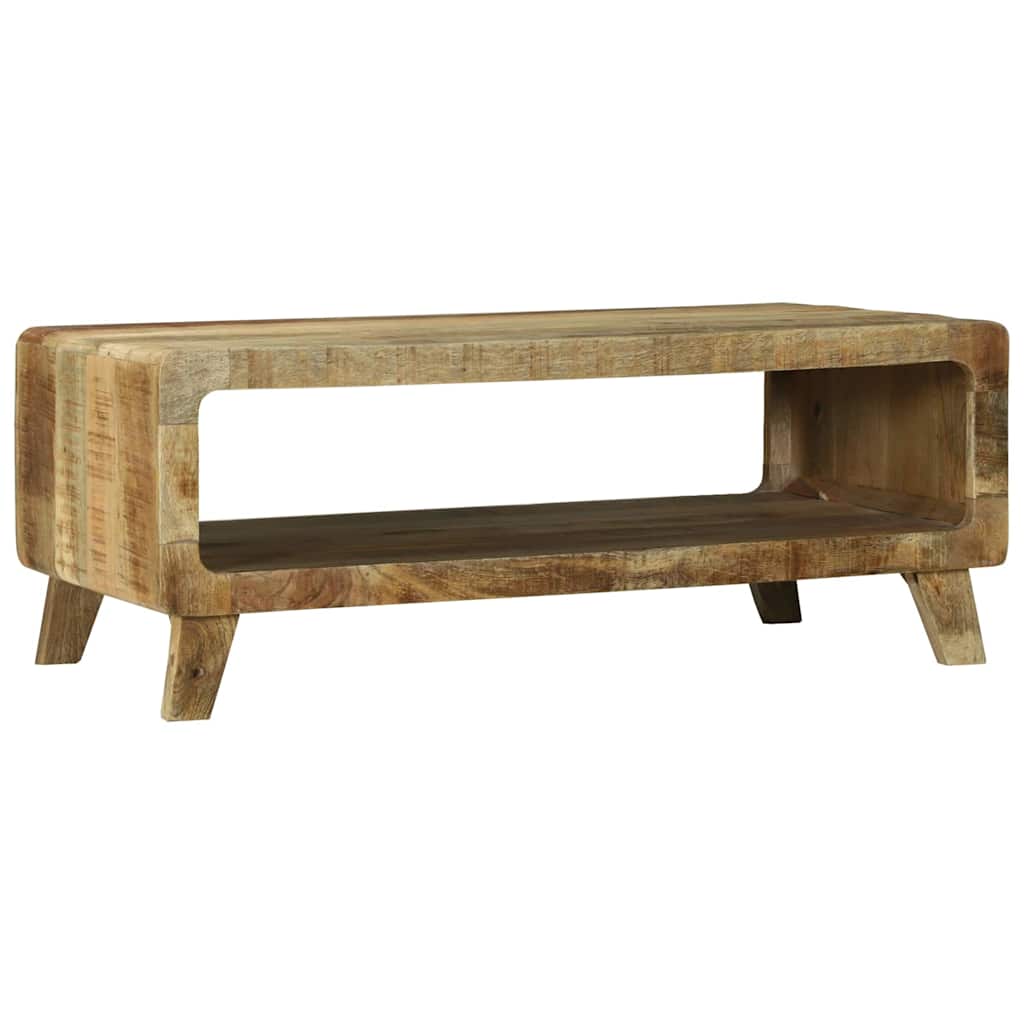 Coffee Table Brown 90 x 50 x 35 cm Solid rough mango wood