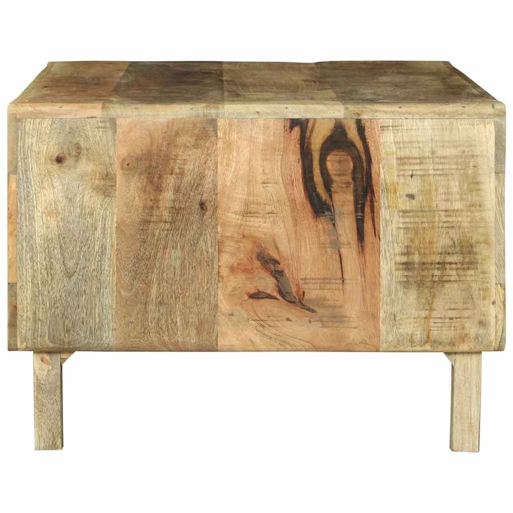 Coffee Table Brown 90 x 50 x 35 cm Solid rough mango wood