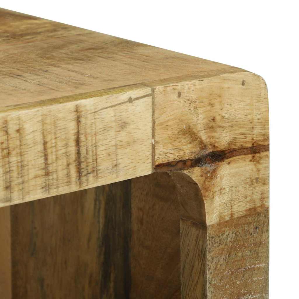 TV Cabinet with Shelf with Storage Brown Solid Mango wood