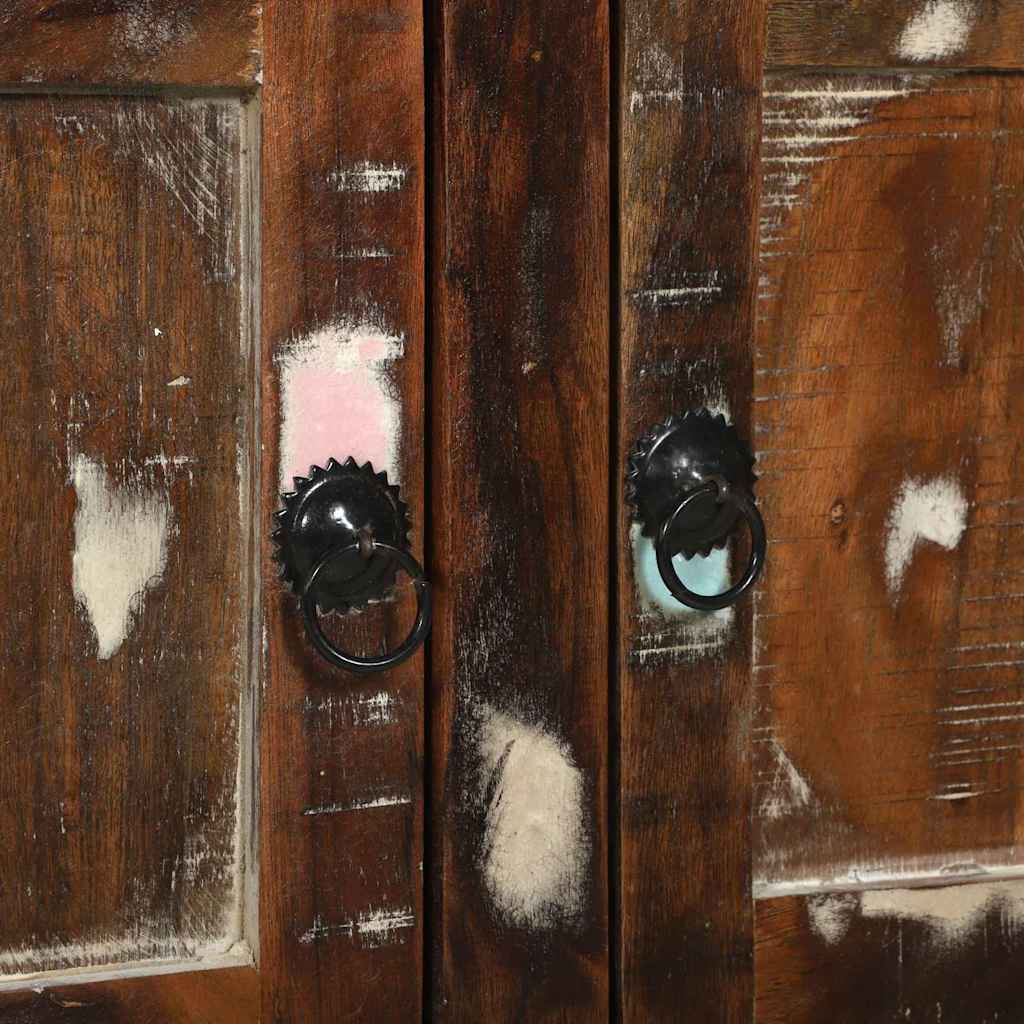 Coffee Table Multicolour 80 x 54 x 45 cm Solid reclaimed wood