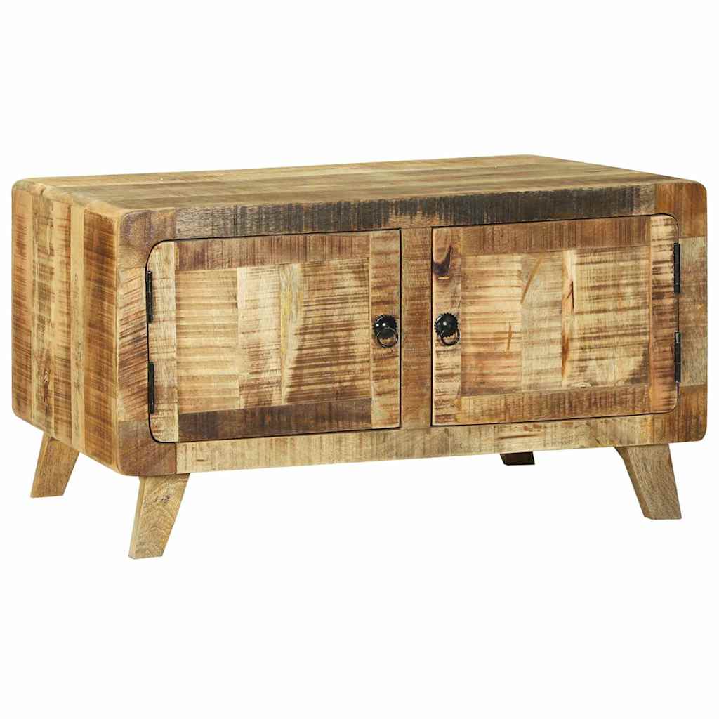 Coffee Table Brown 80 x 54 x 45 cm Solid rough mango wood