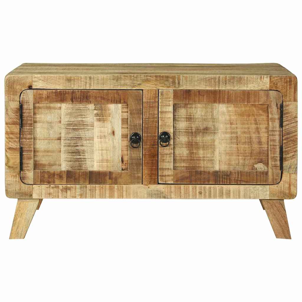 Coffee Table Brown 80 x 54 x 45 cm Solid rough mango wood