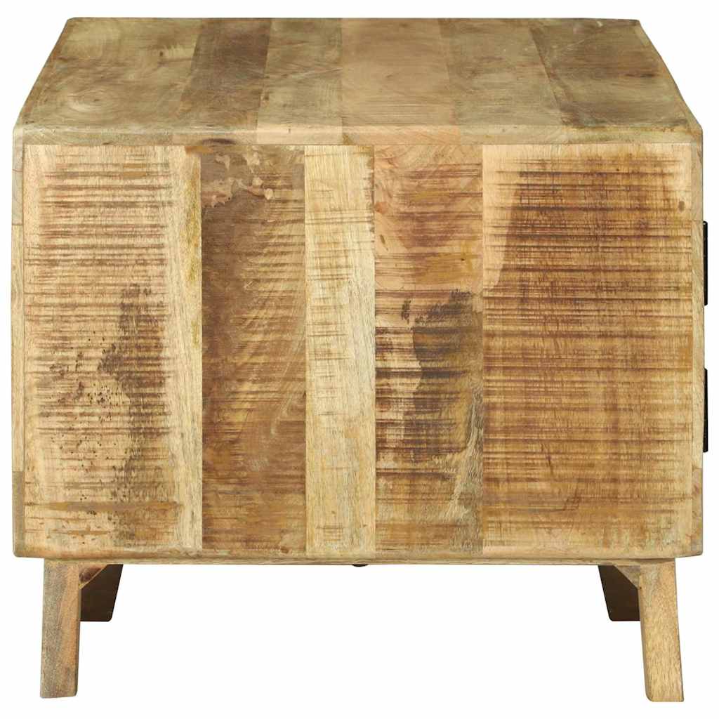 Coffee Table Brown 80 x 54 x 45 cm Solid rough mango wood