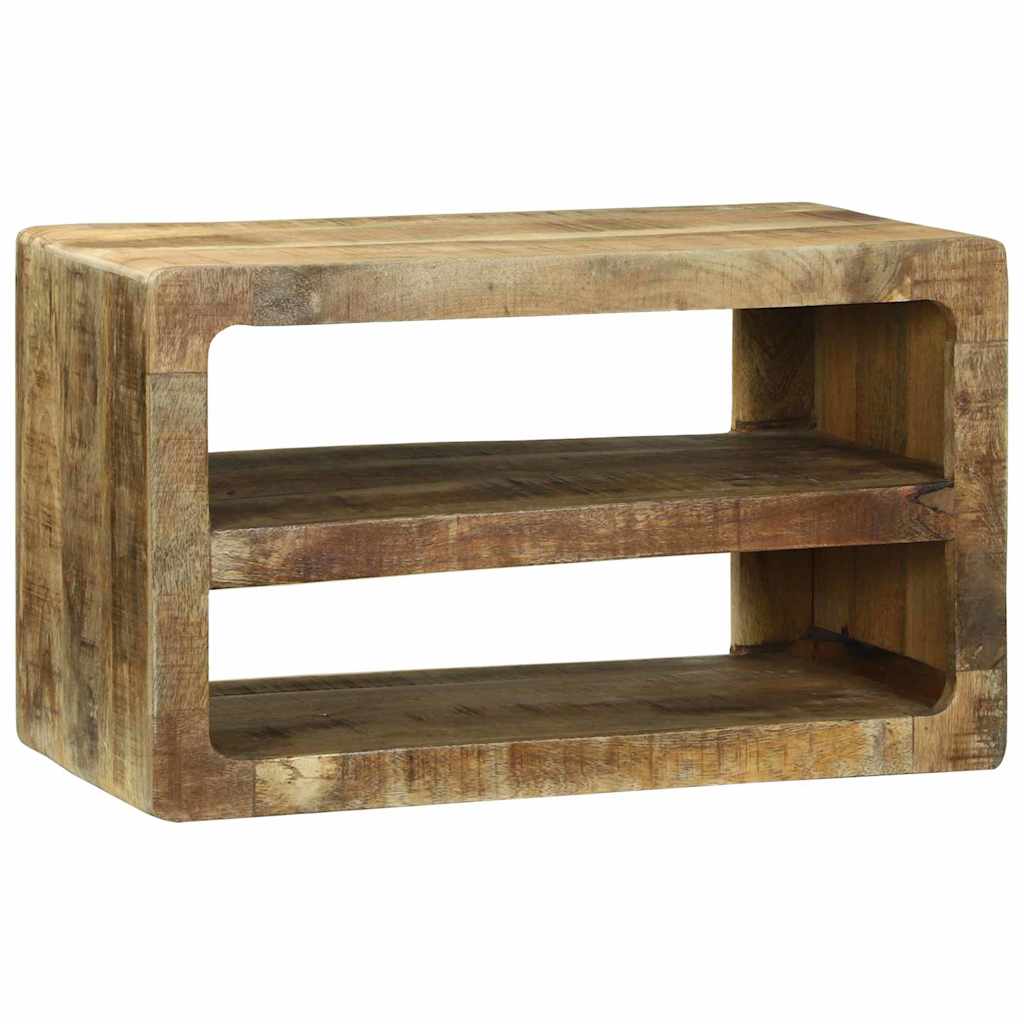 TV Cabinet with Shelf Brown 60 x 32 x 36 cm Solid Mango wood