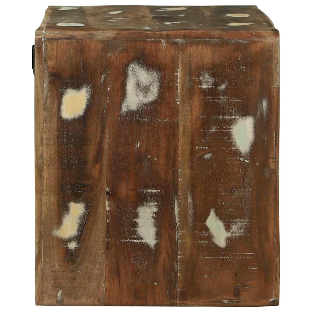 TV Cabinet Multicolour 60 x 32 x 36 cm Solid Reclaim wood