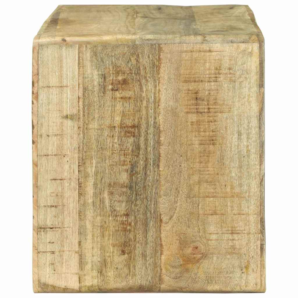 TV Cabinet with Shelf Brown 80 x 32 x 36 cm Solid Mango wood