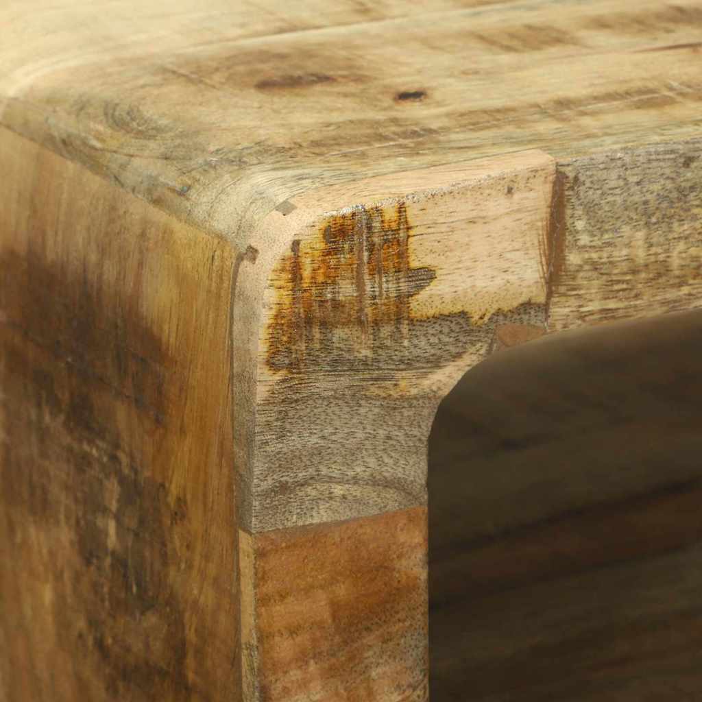 TV Cabinet with Shelf Brown 100 x 32 x 36 cm Solid Mango wood