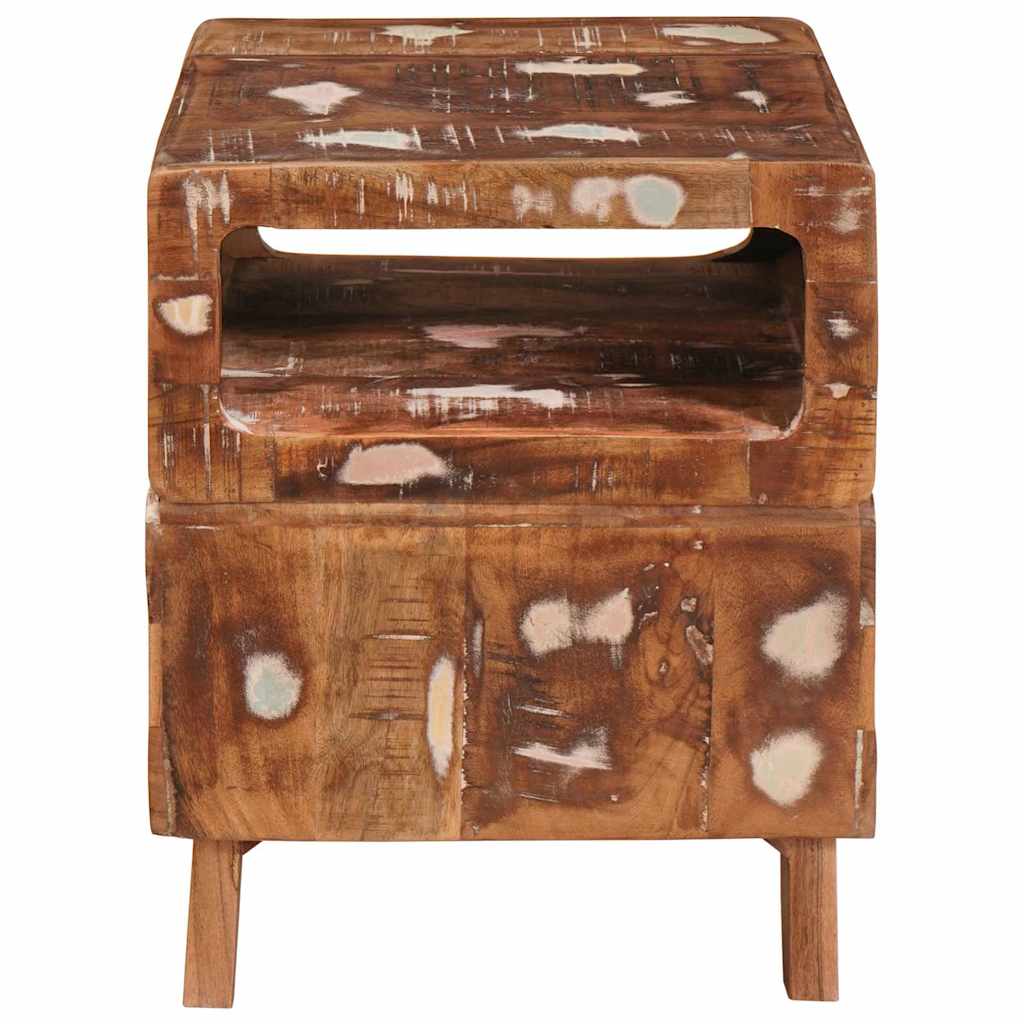 End Tables Multicolour 40 x 40 x 49 cm Solid reclaimed wood