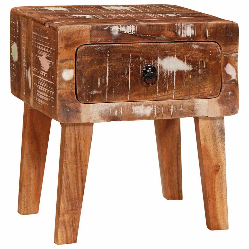 End Tables Multicolour 40 x 32 x 46 cm Solid reclaimed wood