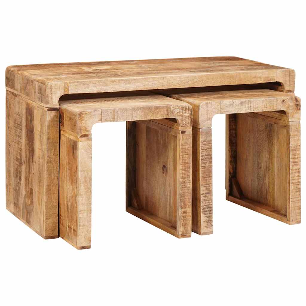 Nesting Tables Solid mango wood