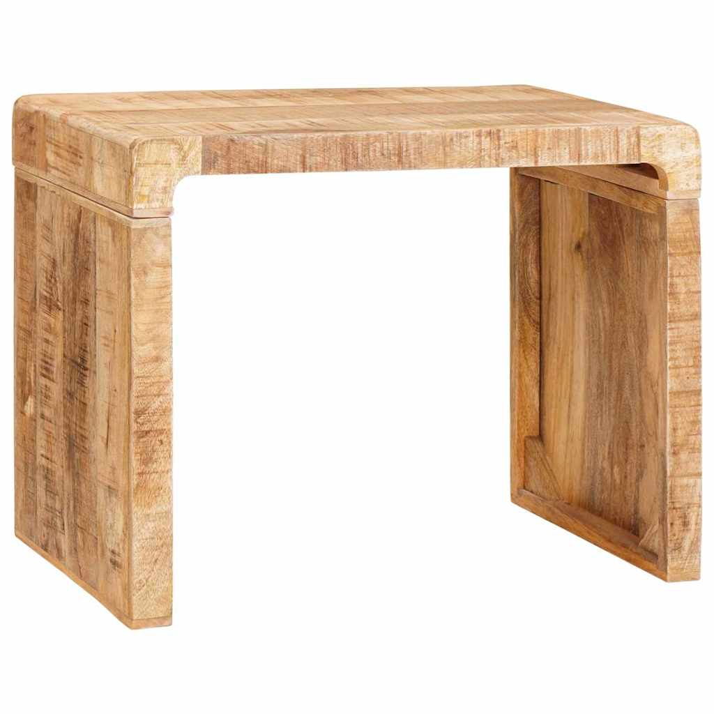 End Table Brown 60 x 35 x 45 cm Solid mango wood