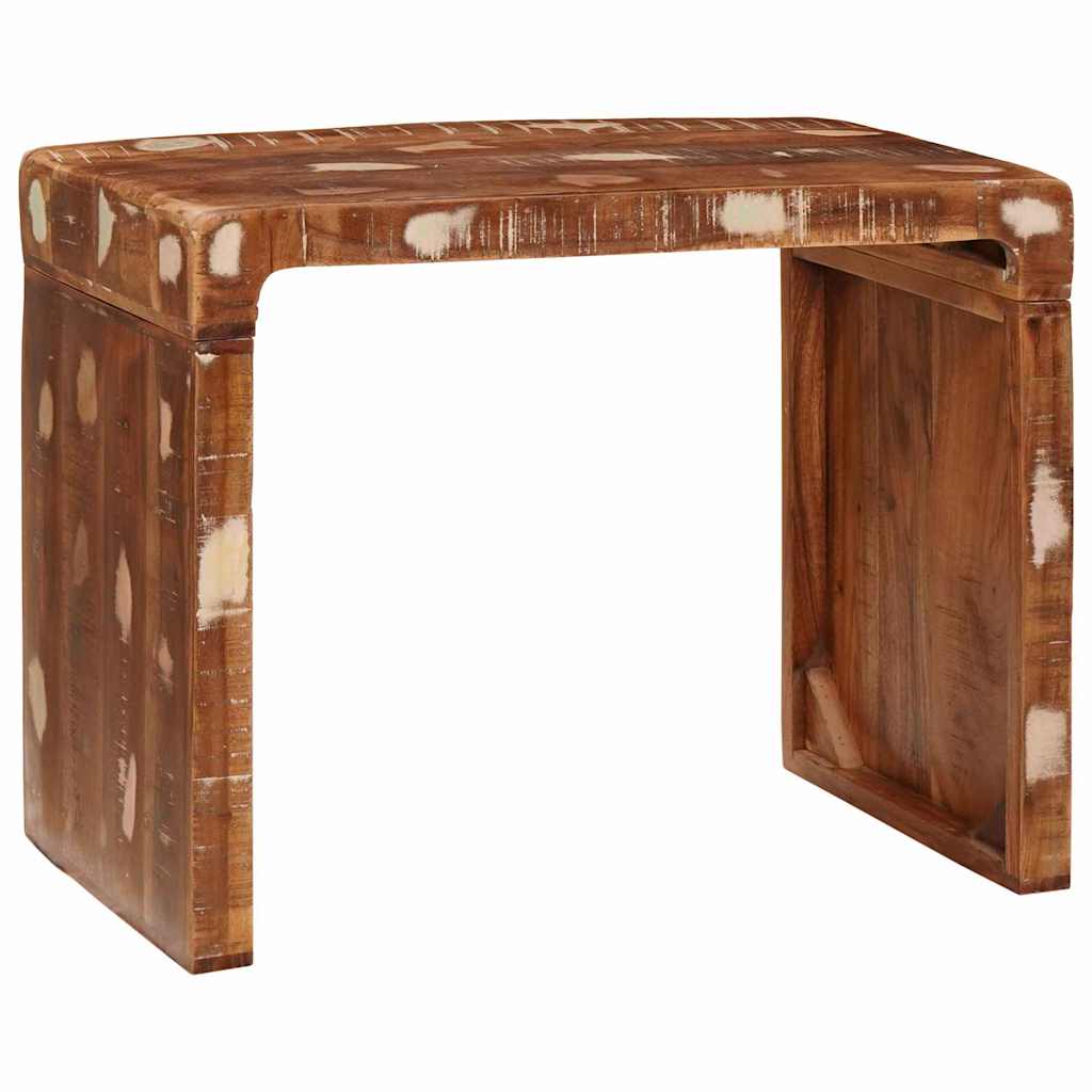 End Table 60 x 35 x 45 cm Solid reclaimed wood