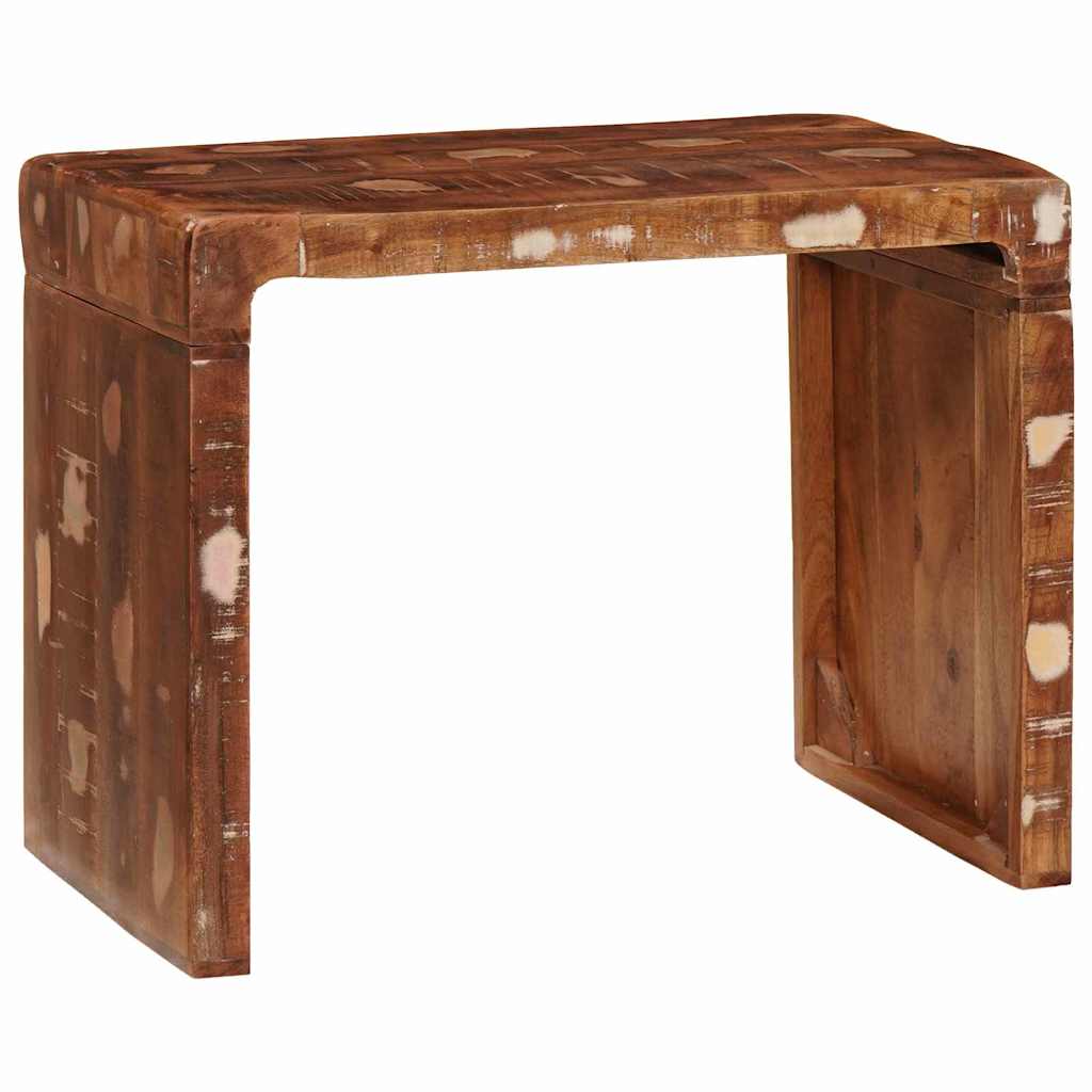 End Table 60 x 35 x 45 cm Solid reclaimed wood