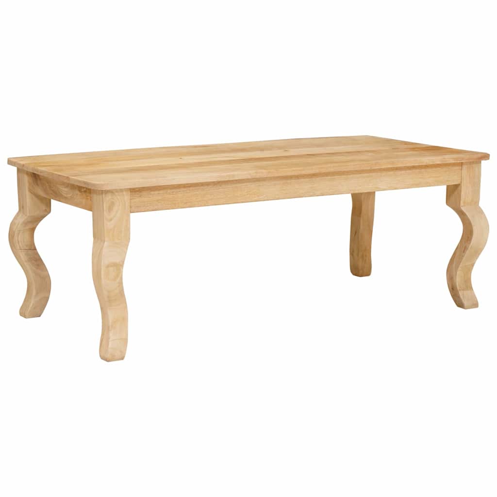 Coffee Table Brown 100 x 55 x 40 cm Solid mango wood