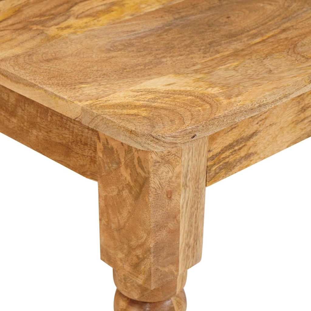Coffee Table Brown 100 x 55 x 77 cm Solid mango wood
