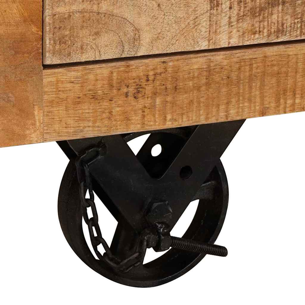 Side Cabinet Brown 70 x 38 x 63 cm Solid mango wood