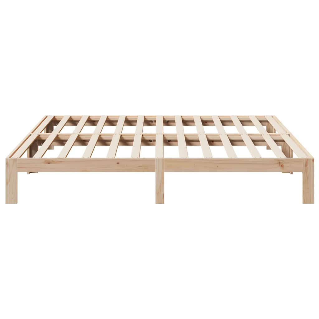 Bed Frame without Mattress 180x200 cm Super King Solid Wood Pine