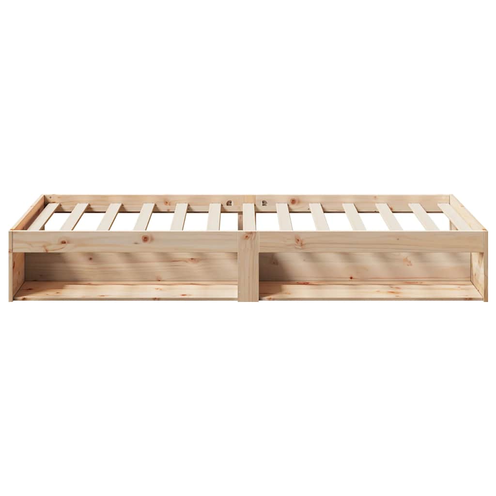 Day Bed without Mattress 75x190 cm Solid Wood Pine