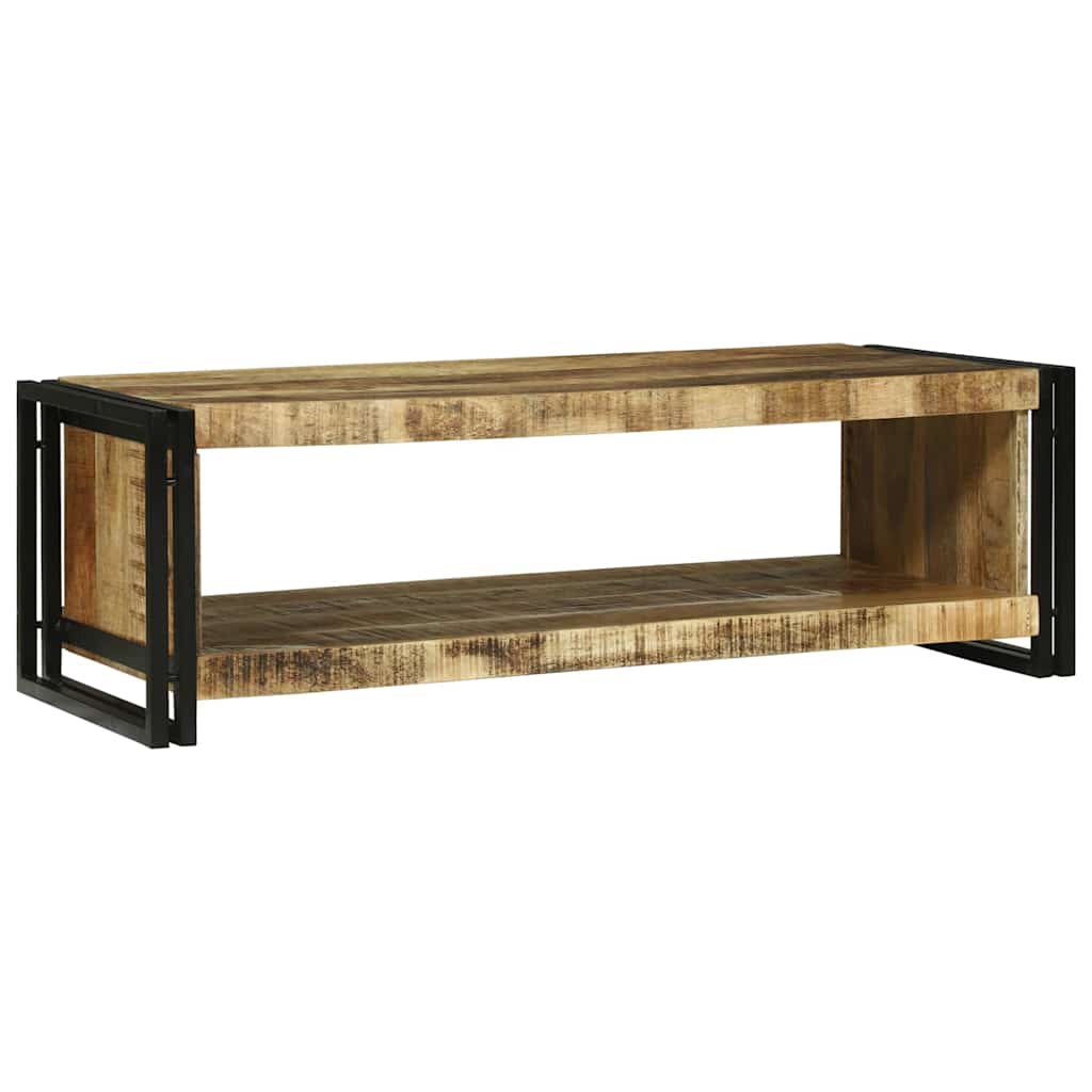 Coffee Table Brown 120 x 50 x 38 cm Solid rough mango wood