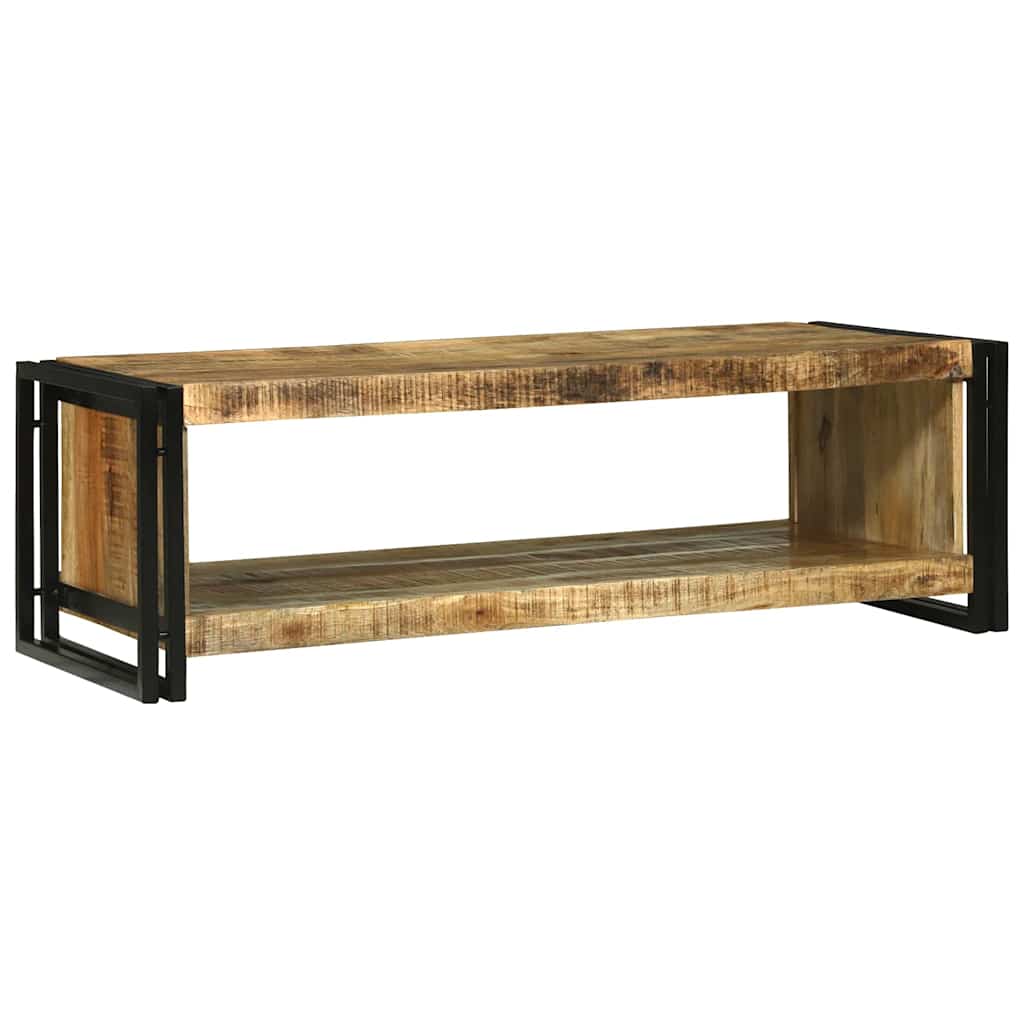 Coffee Table Brown 120 x 50 x 38 cm Solid rough mango wood