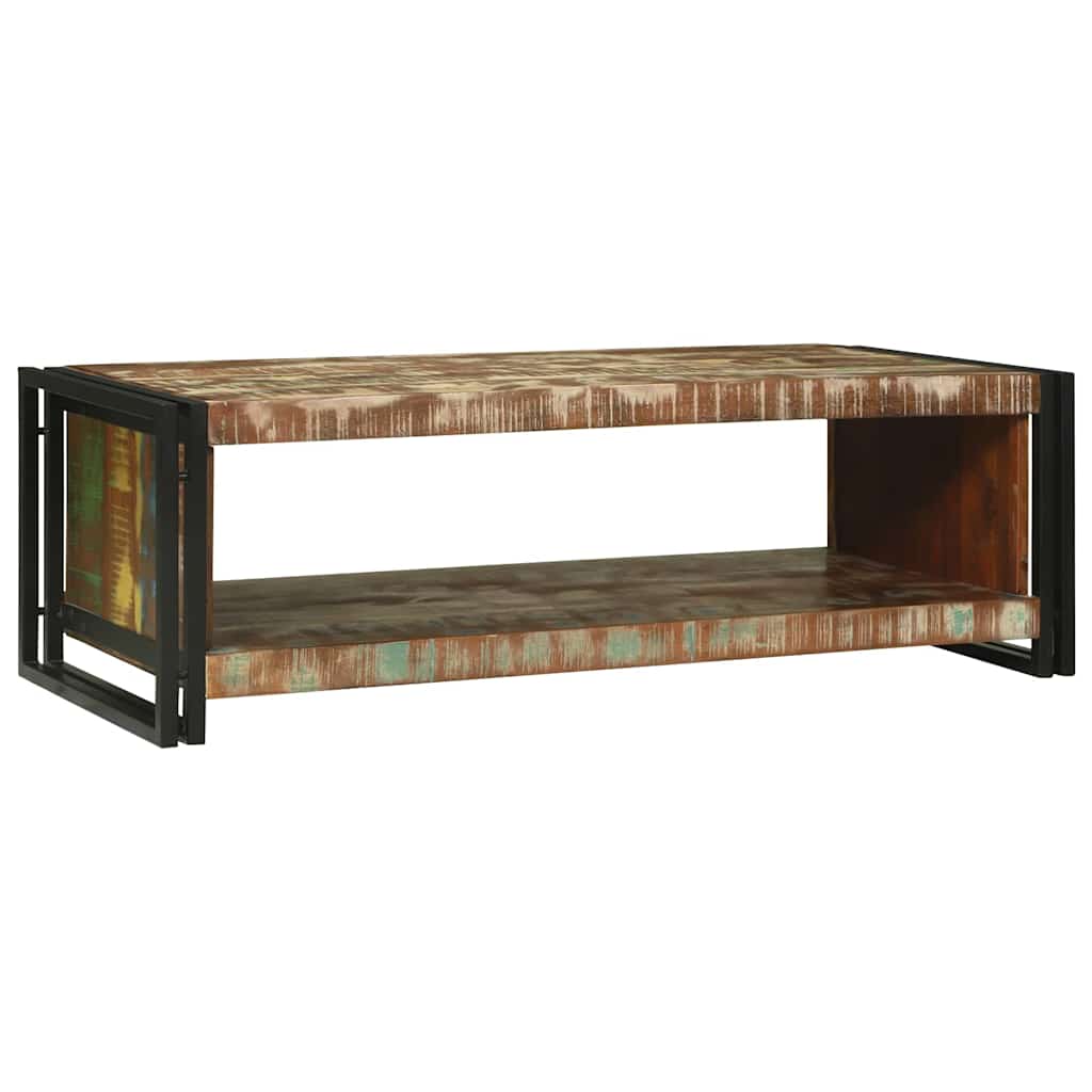 Coffee Table Brown 120 x 50 x 38 cm Solid reclaimed wood
