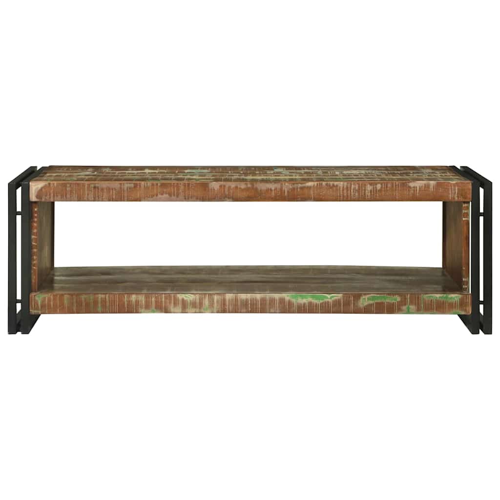 Coffee Table Brown 120 x 50 x 38 cm Solid reclaimed wood