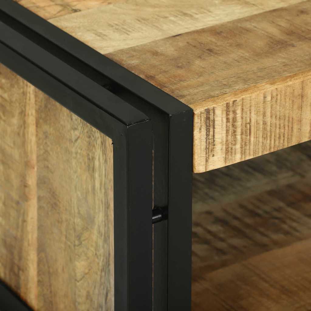 Coffee Table Brown 90 x 50 x 38 cm Solid rough mango wood