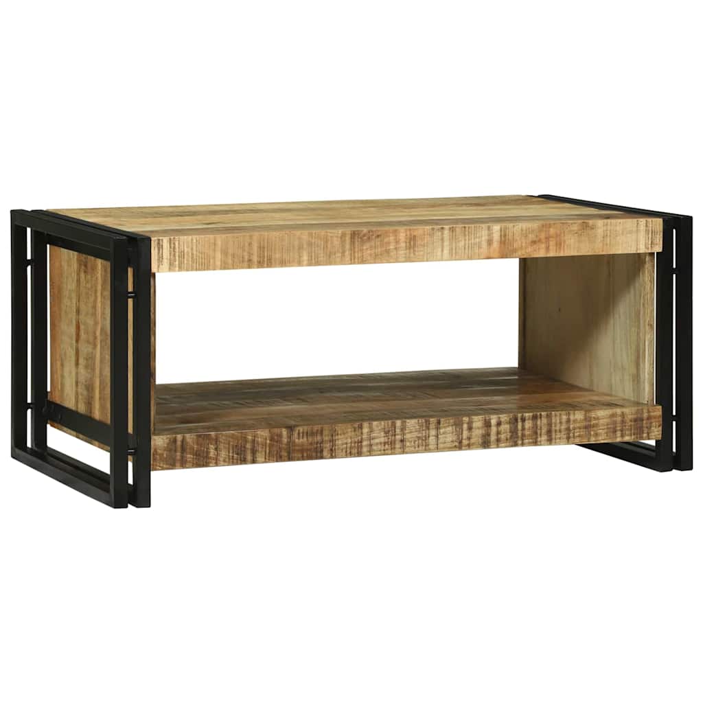 Coffee Table Brown 90 x 50 x 38 cm Solid rough mango wood