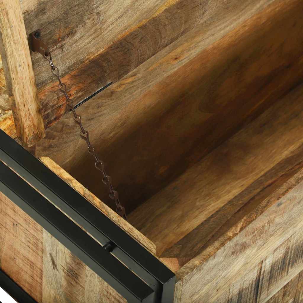 Coffee Table Brown 90 x 50 x 38 cm Solid rough mango wood