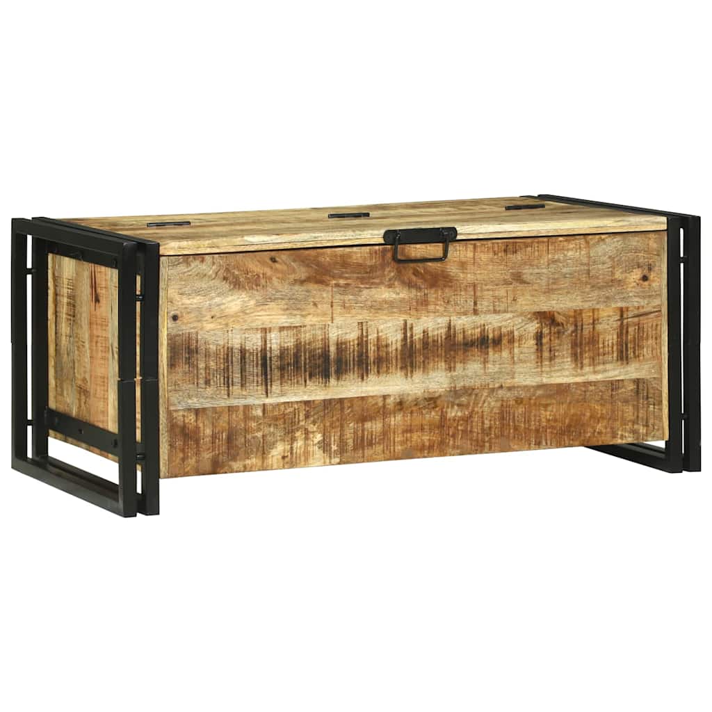 Coffee Table Brown 90 x 50 x 38 cm Solid rough mango wood