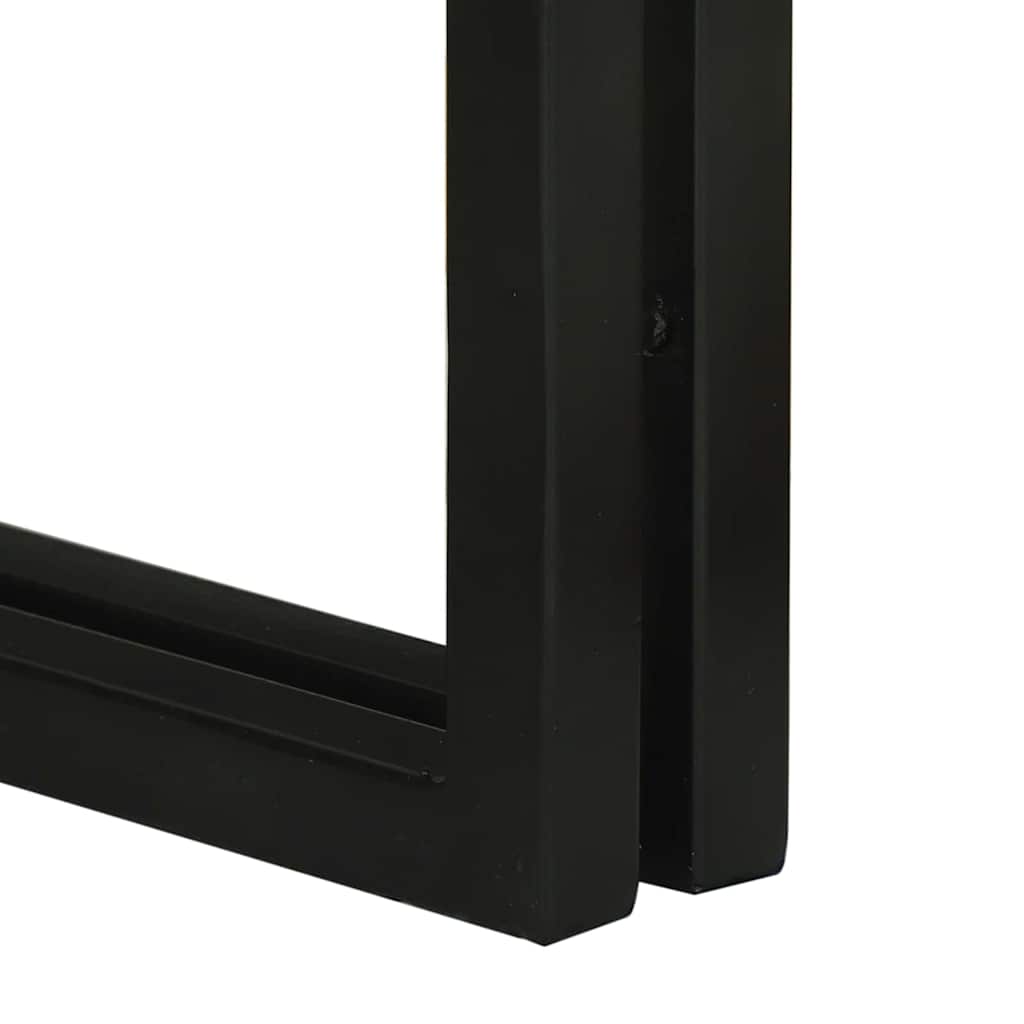 Nesting Tables Brown and black Solid Reclaim wood