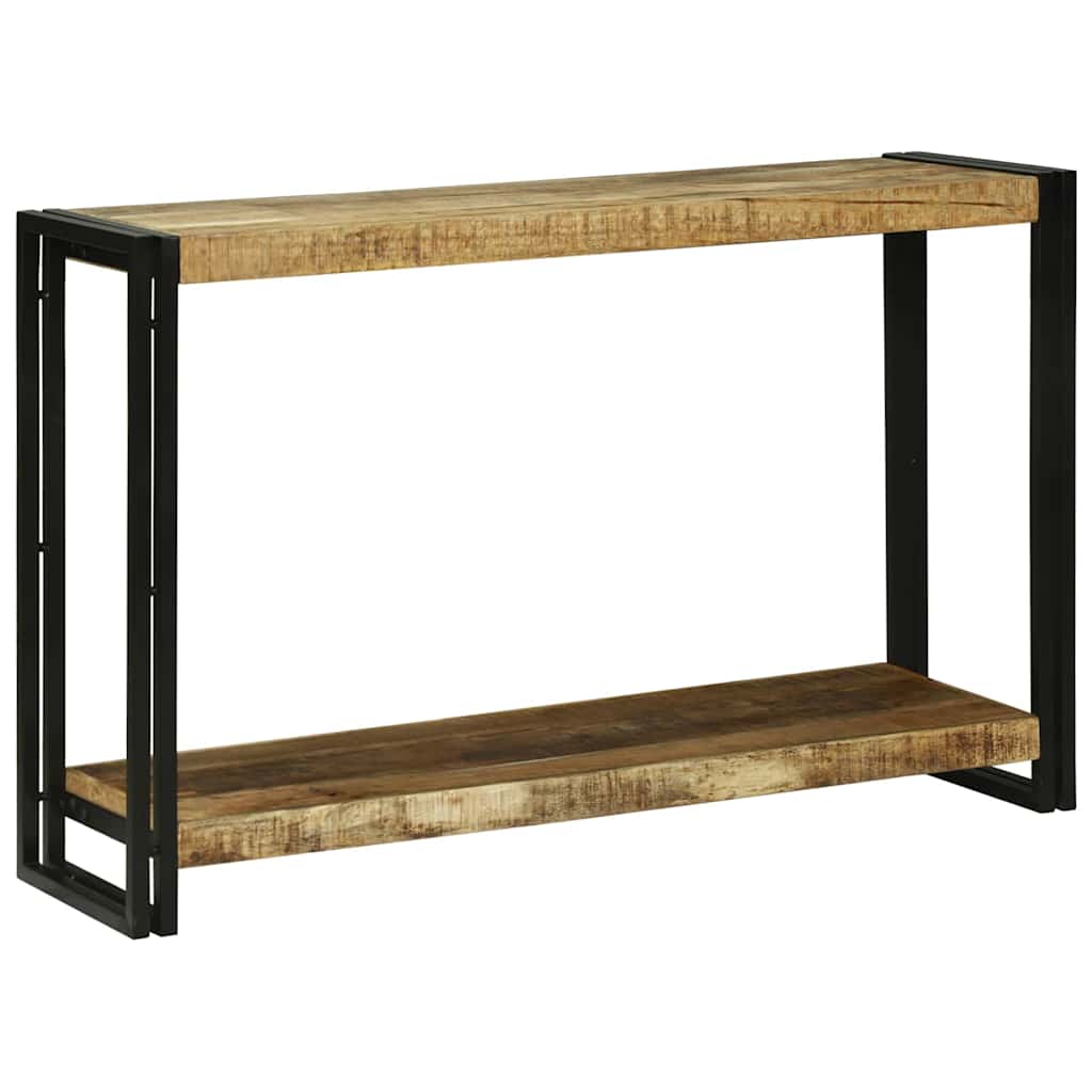 Console Table Brown 120 x 33 x 75 cm Solid rough mango wood