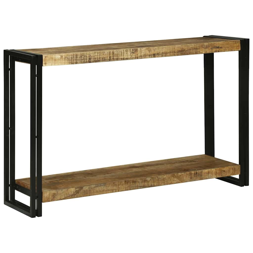 Console Table Brown 120 x 33 x 75 cm Solid rough mango wood