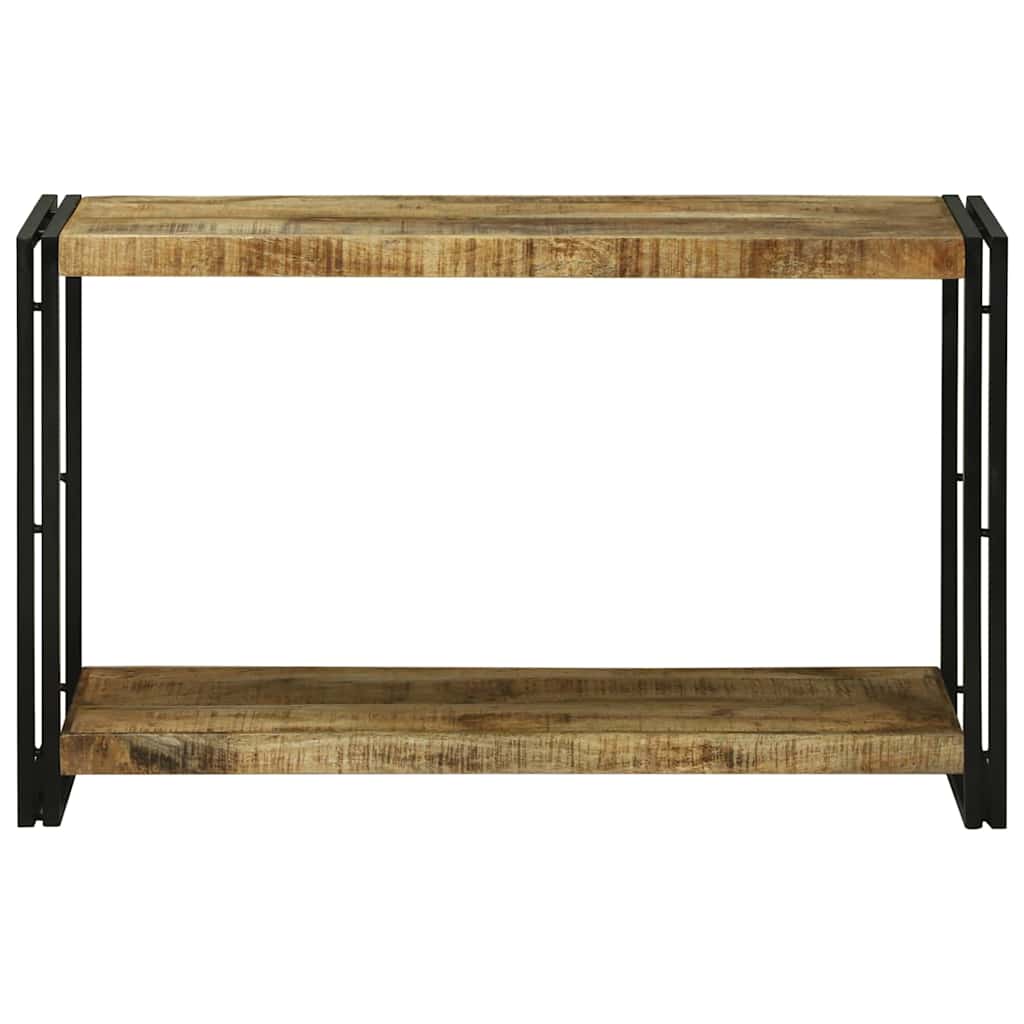 Console Table Brown 120 x 33 x 75 cm Solid rough mango wood