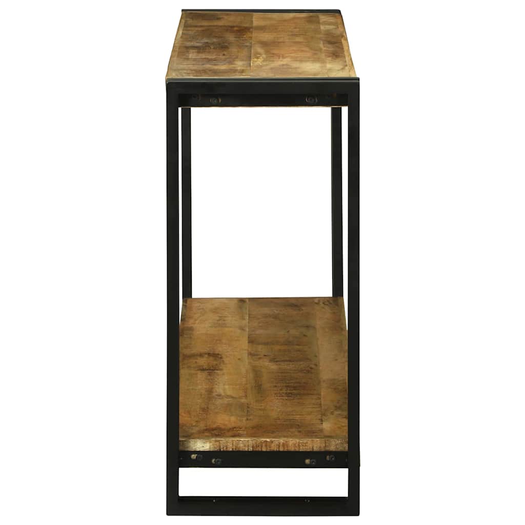 Console Table Brown 120 x 33 x 75 cm Solid rough mango wood