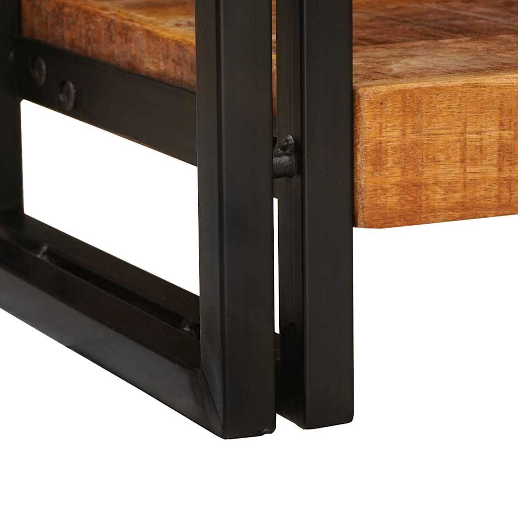 Console Table Brown 90 x 33 x 75 cm Solid rough mango wood
