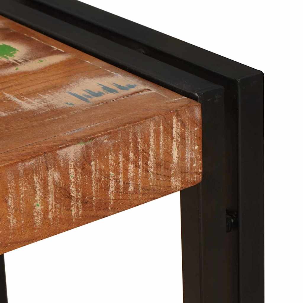 Console Table Multicolour 90 x 33 x 75 cm Solid reclaimed wood