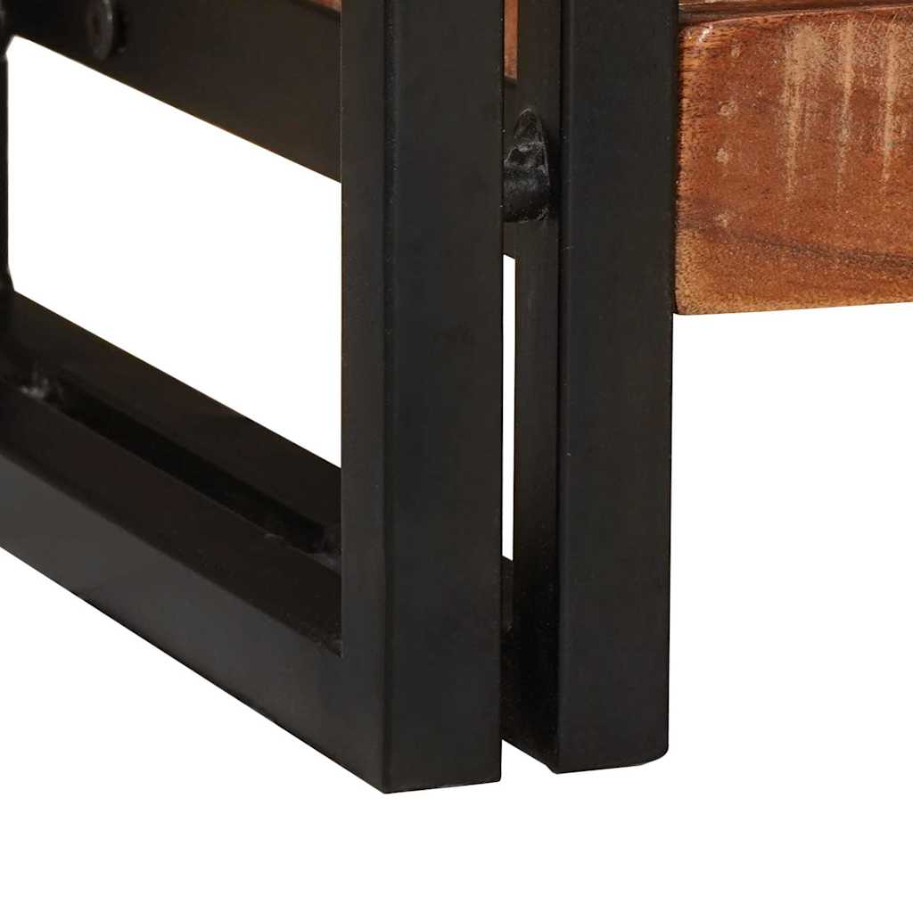 Console Table Multicolour 90 x 33 x 75 cm Solid reclaimed wood