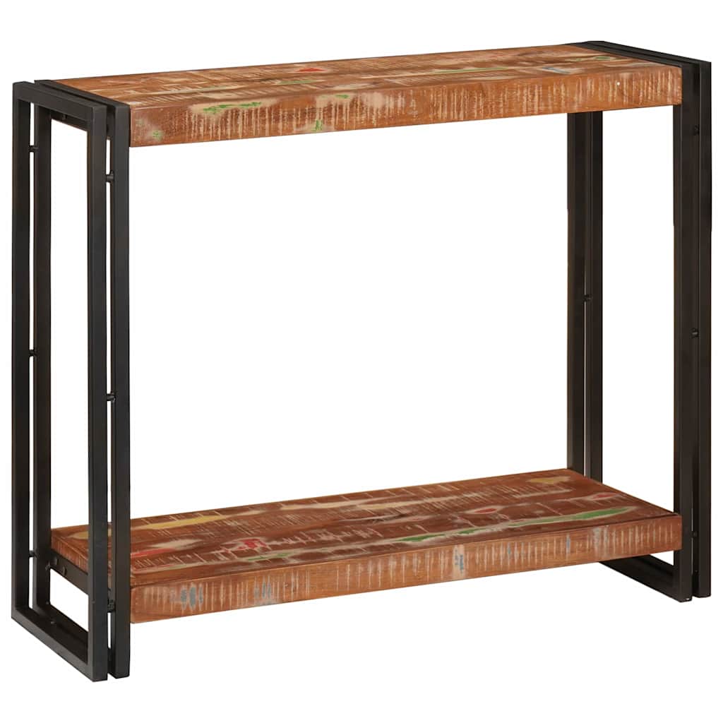 Console Table Multicolour 90 x 33 x 75 cm Solid reclaimed wood